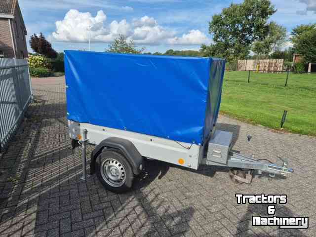 Dieplader / Aanhanger  Huif aanhanger 750 kg.