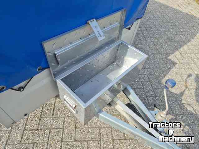 Dieplader / Aanhanger  Huif aanhanger 750 kg.