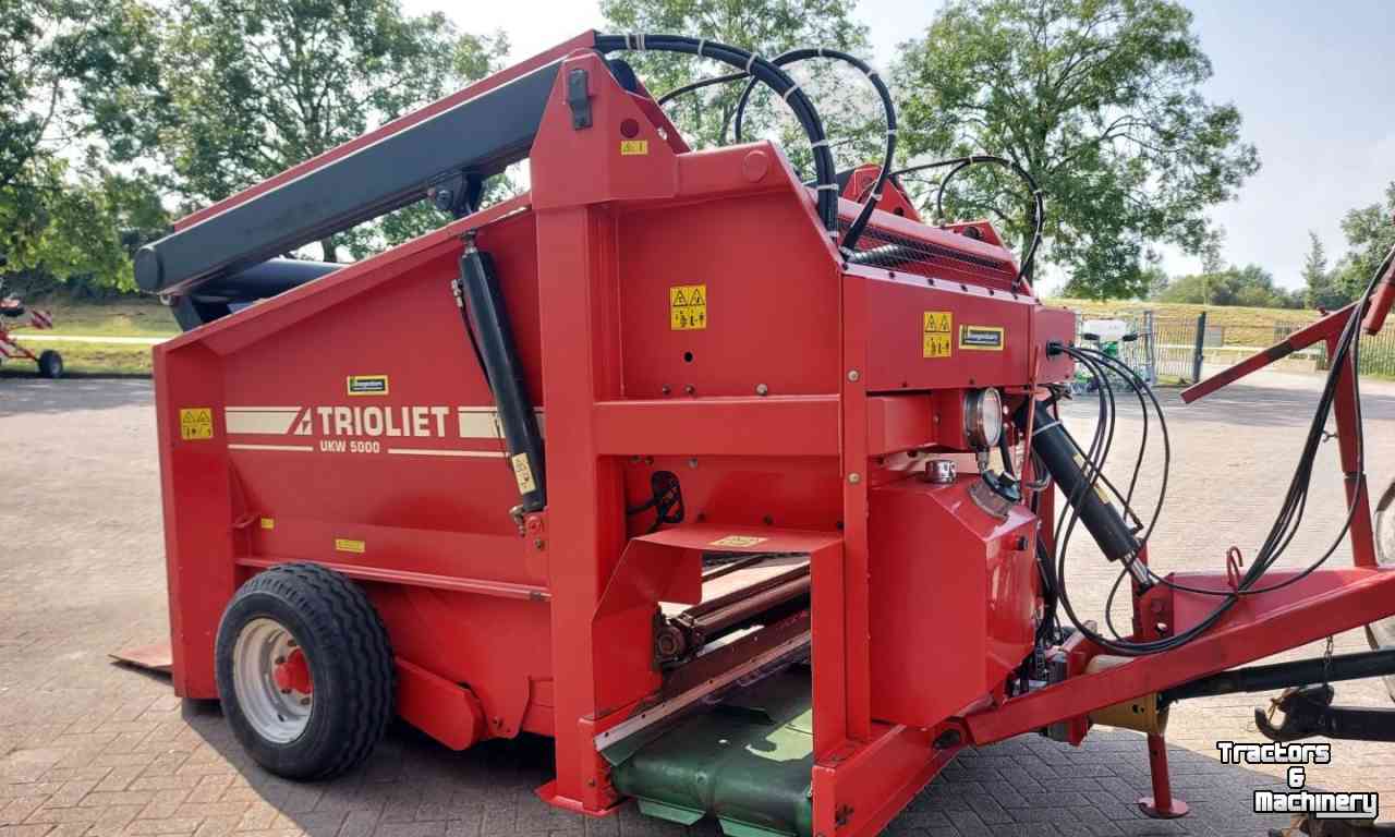 Voeruitkuilwagen Trioliet UKW 5000 Uitkuilwagen