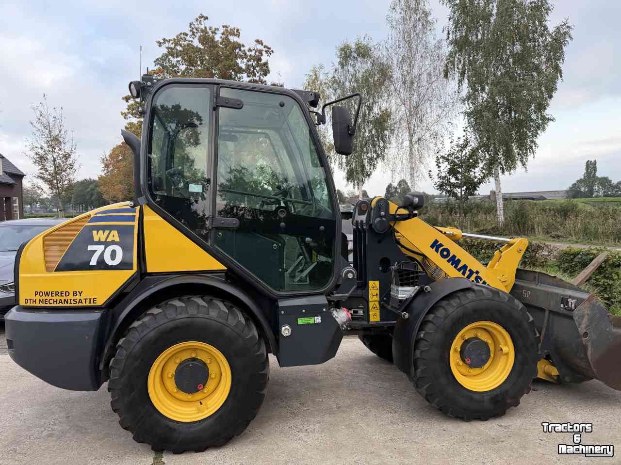Shovel / Wiellader / Kniklader Komatsu WA70-7