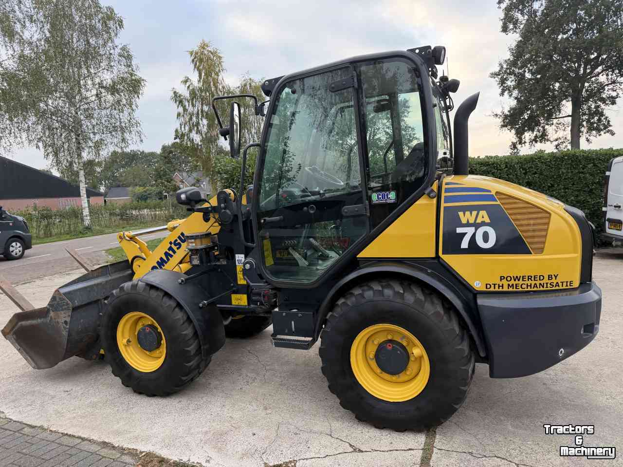 Shovel / Wiellader / Kniklader Komatsu WA70-7