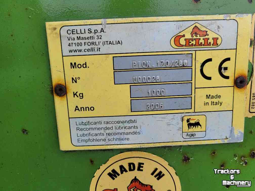 Grondfrees Celli 170/280