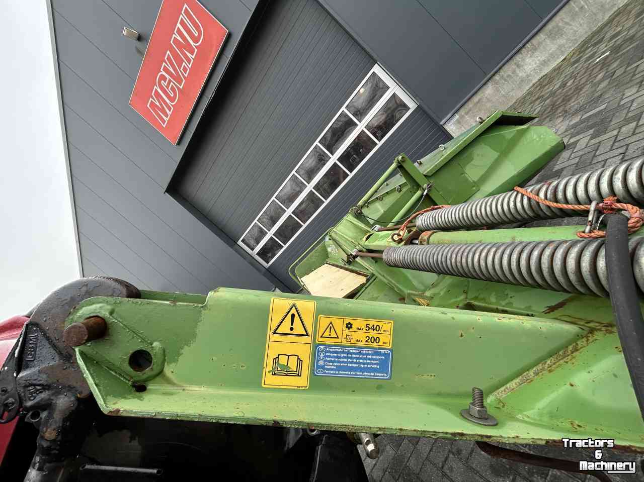 Maaier Krone Easycut 280 CV maaier met kneuzer