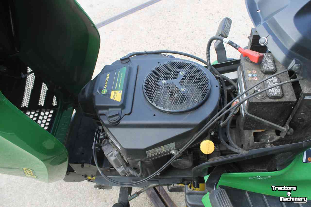 Zitmaaier John Deere X350 zitmaaier maaitrekker mulching grasmaaier