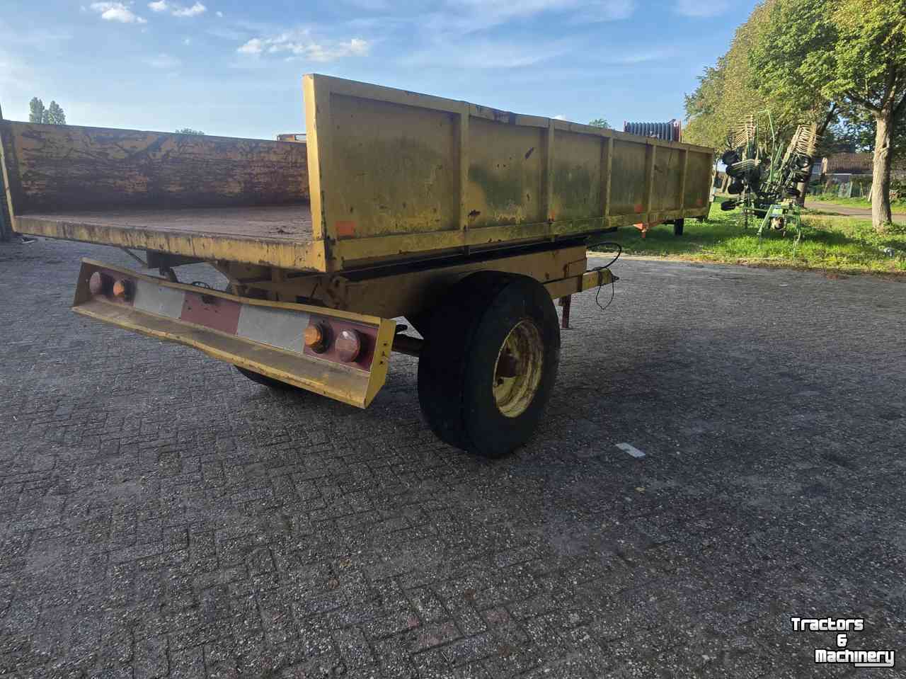 Kipper / Kiepwagen / Landbouwkipper Spijkstaal Kiepkar kipper 6 ton