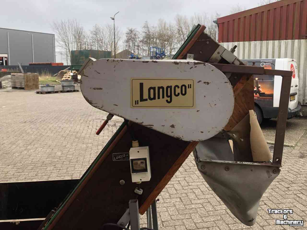 Transportband Langco Opvoerband