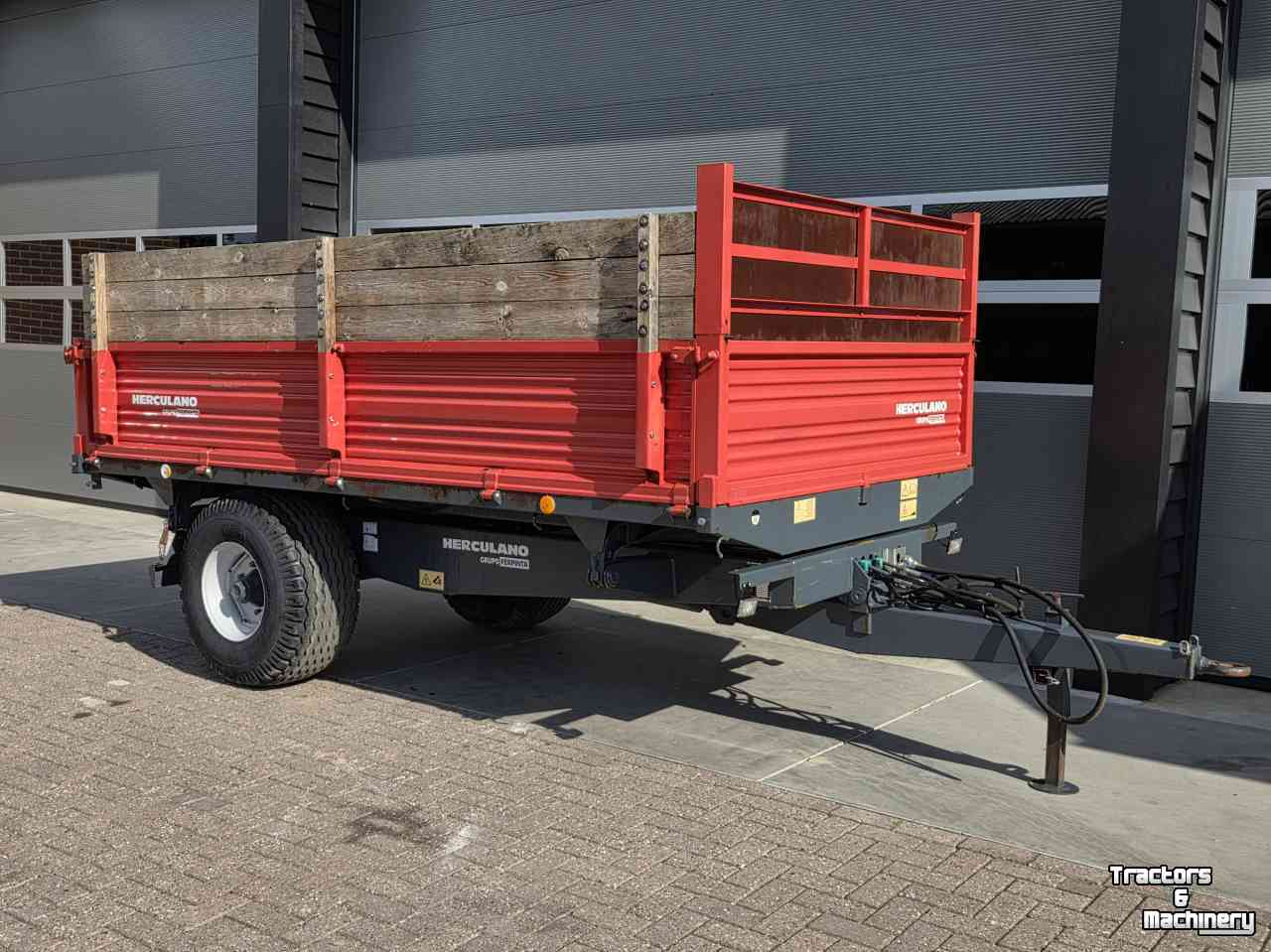 Kipper / Kiepwagen / Landbouwkipper Herculano S1ET -7 8   3 zijdige kipper kipper