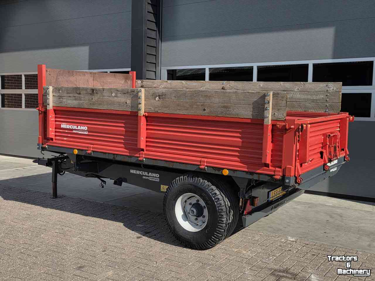 Kipper / Kiepwagen / Landbouwkipper Herculano S1ET -7 8   3 zijdige kipper kipper