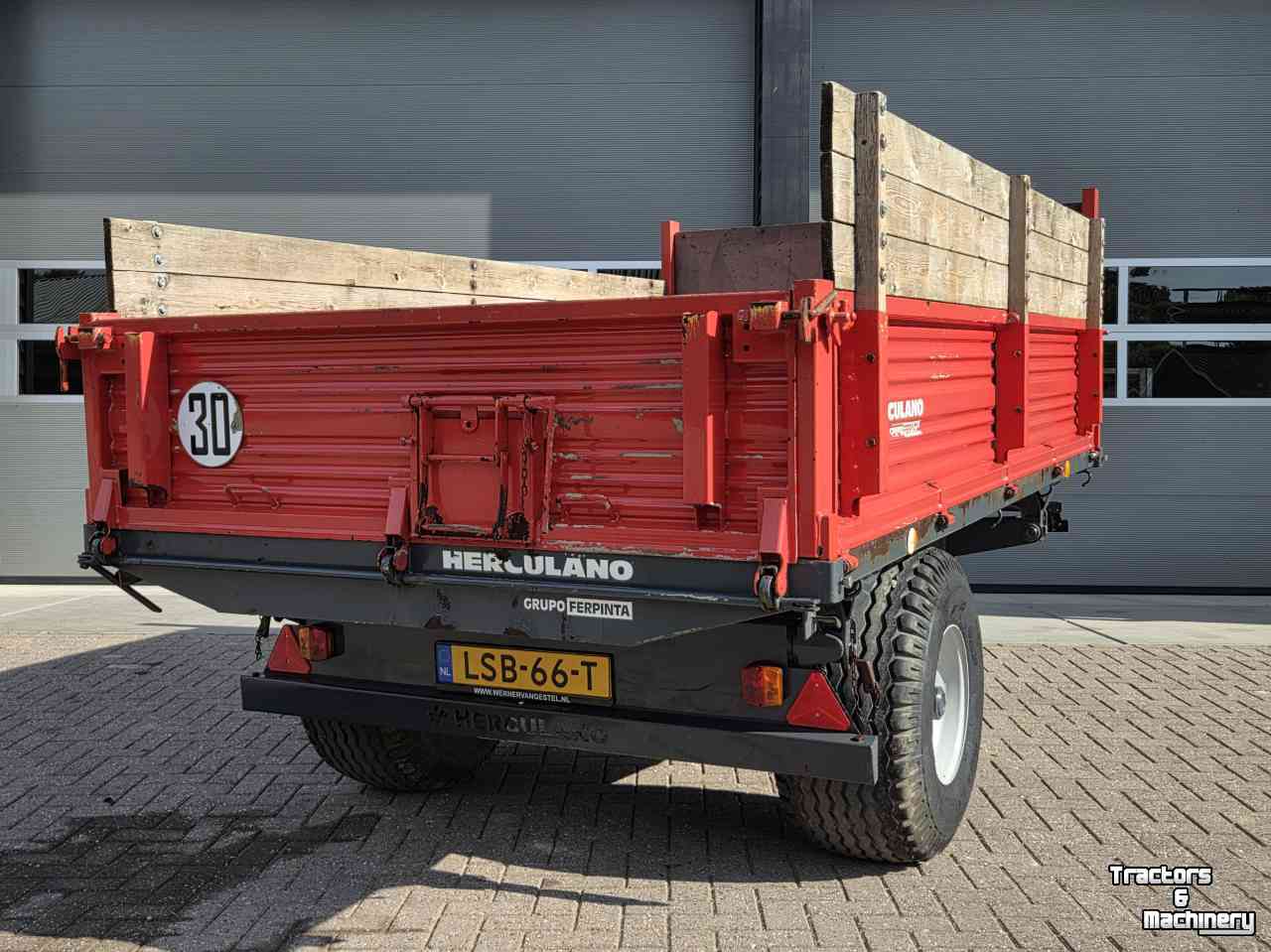Kipper / Kiepwagen / Landbouwkipper Herculano S1ET -7 8   3 zijdige kipper kipper