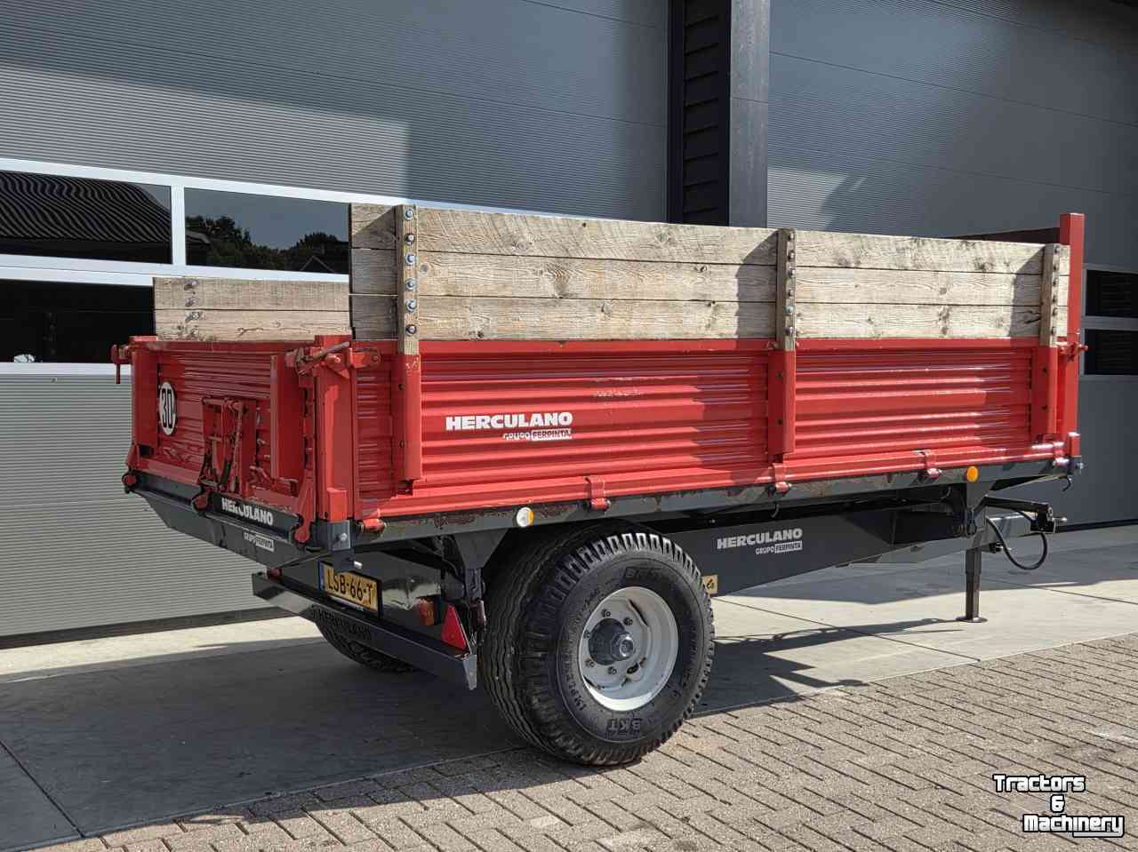 Kipper / Kiepwagen / Landbouwkipper Herculano S1ET -7 8   3 zijdige kipper kipper