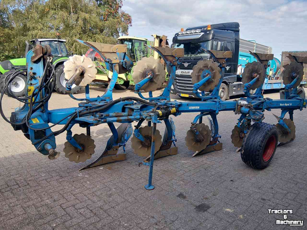 Ploegen Lemken Vari-opal 9    5 schaar (4+1) ploeg