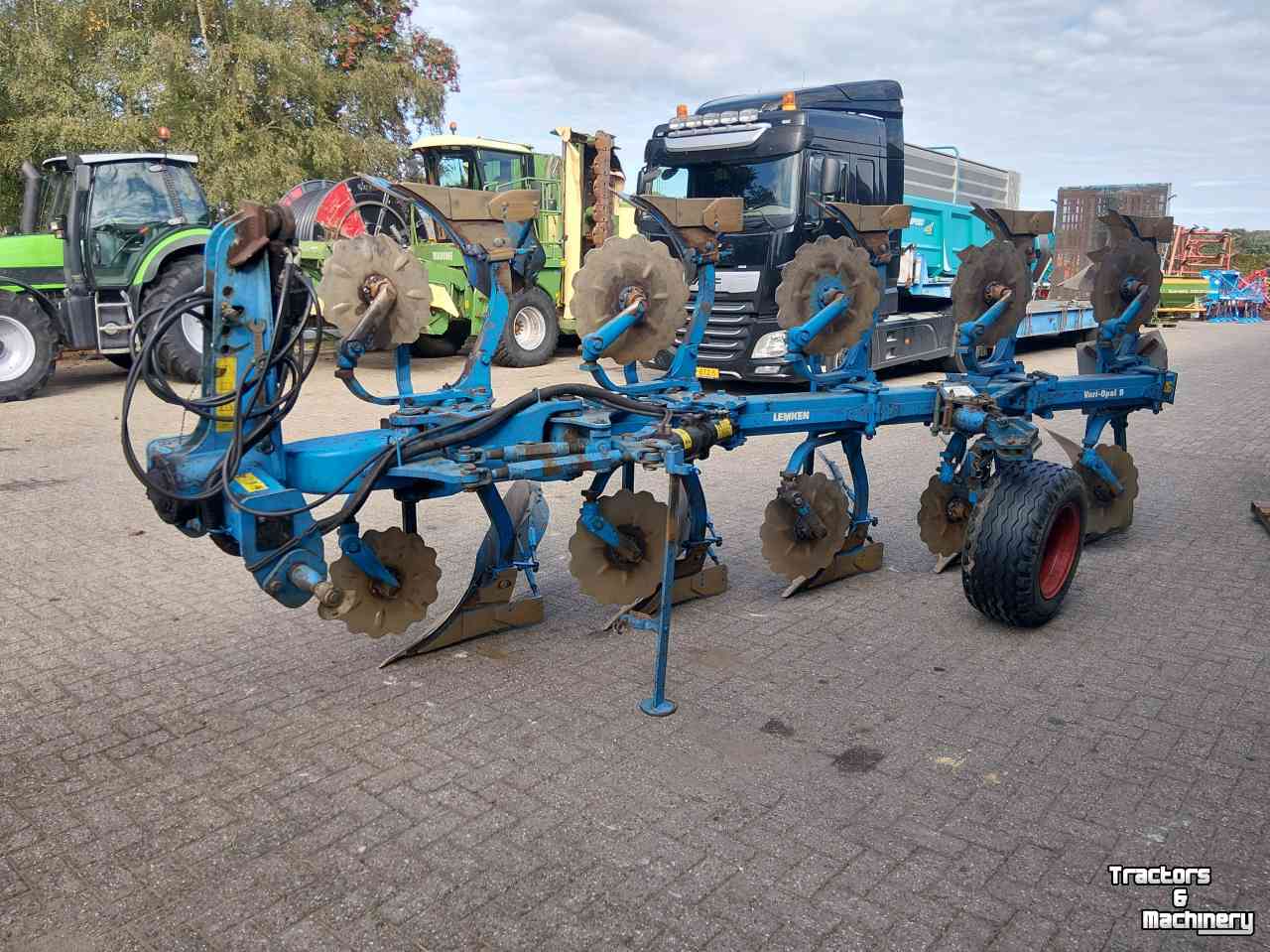 Ploegen Lemken Vari-opal 9    5 schaar (4+1) ploeg