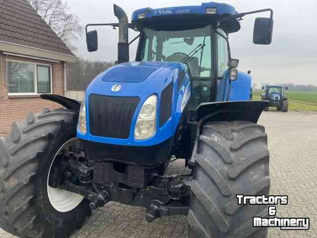 Traktoren New Holland T7550 CVT 50km airco 6 cil.turbo 200 pk