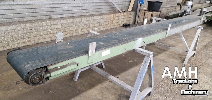 Transportband  4150X375 TRANSPORTBAND VLAKKE BAND FLAT BELT CONVEYOR BELT FLACHBAND FÖRDERBAND
