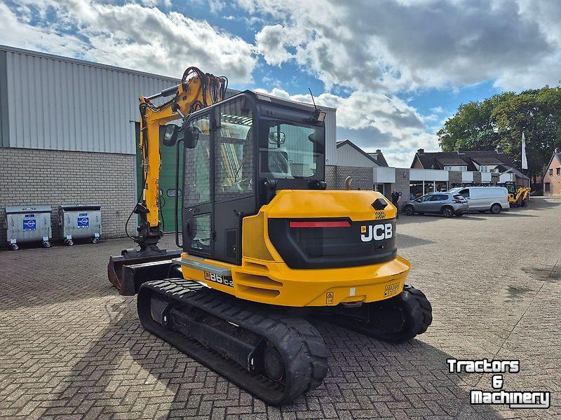 Bandenkraan / Graafmachine op wielen JCB 86 c2 TAB