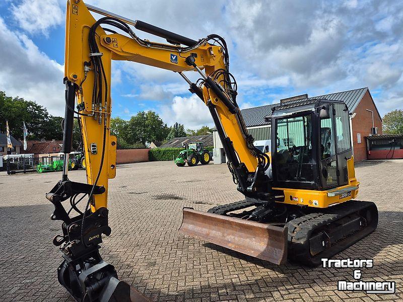 Bandenkraan / Graafmachine op wielen JCB 86 c2 TAB
