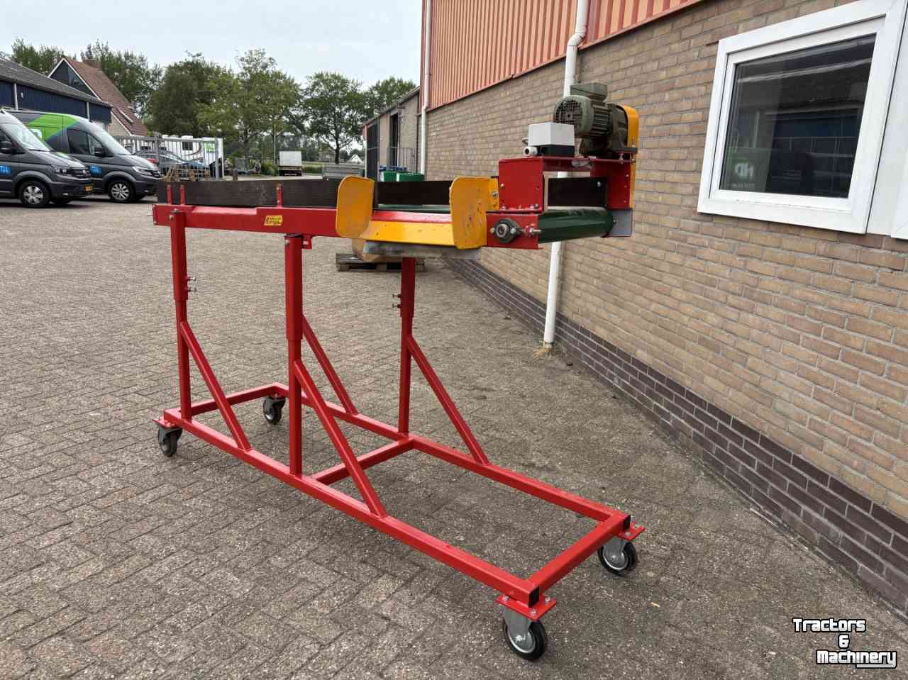 Transportband  Transportband, op frame