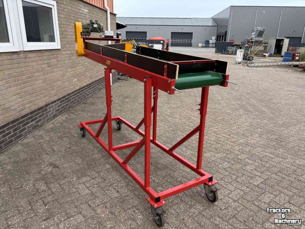 Transportband  Transportband, op frame