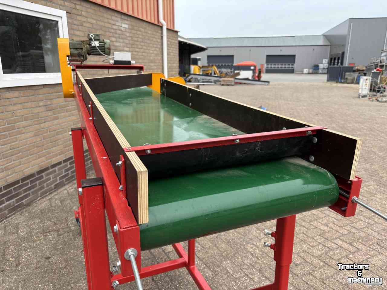 Transportband  Transportband, op frame