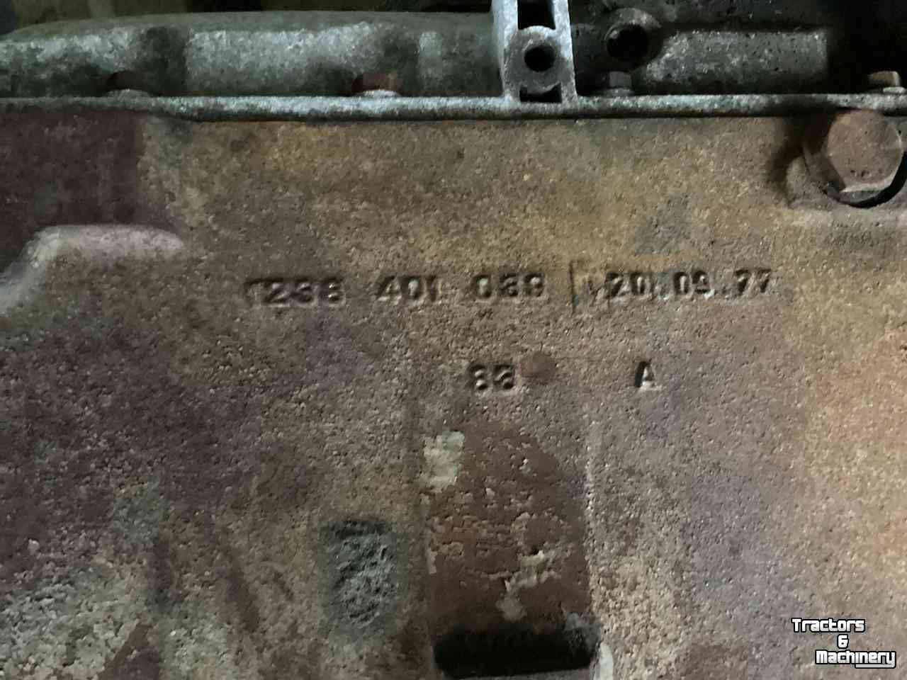 Diverse gebruikte onderdelen  ZF ZF S5 - 35/2 versnellingsbak voor wormpomp