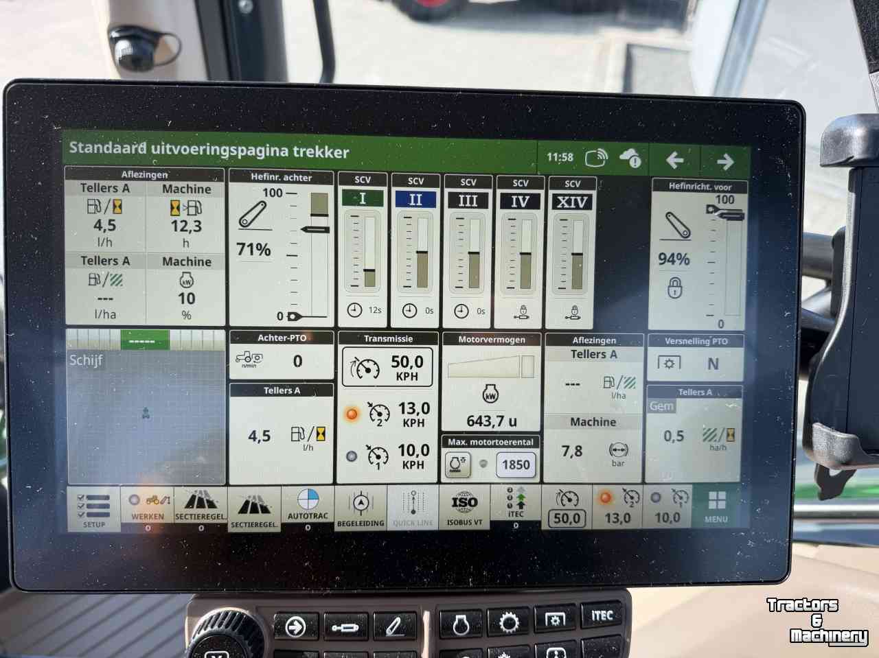 Tractor / Trekker John Deere 6R175 AP 50KM COMMAND-PRO G5-PLUS 2024 645 UUR!!!
