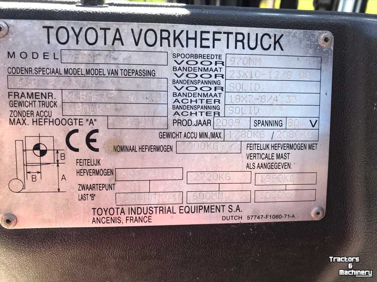 Heftruck Toyota SAS 30