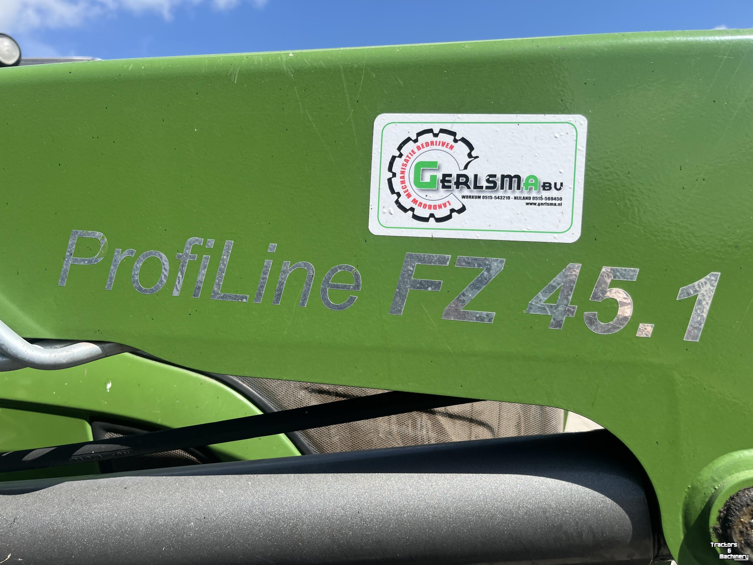 Tractor / Trekker Fendt 313 profi. + Stoll Fz 45,1