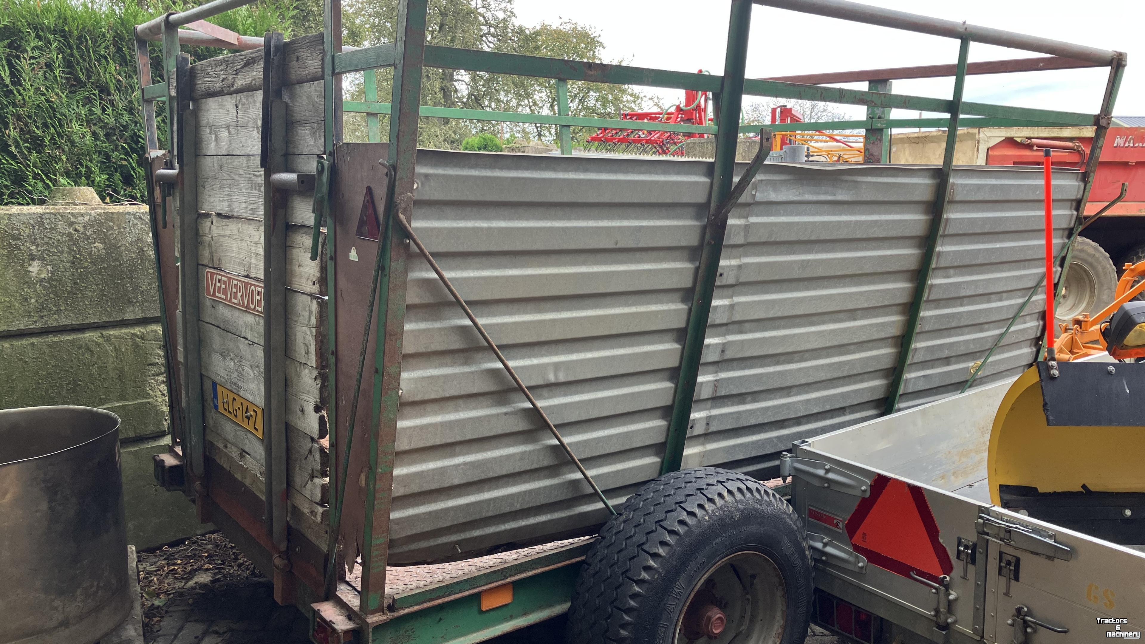 Oprijwagen  Veewagen