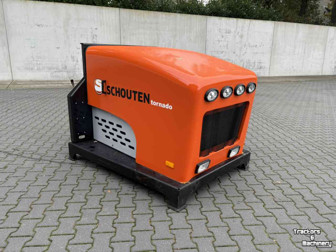 Mestsleepslang-systeem Schouten Tornado AC115 compressor