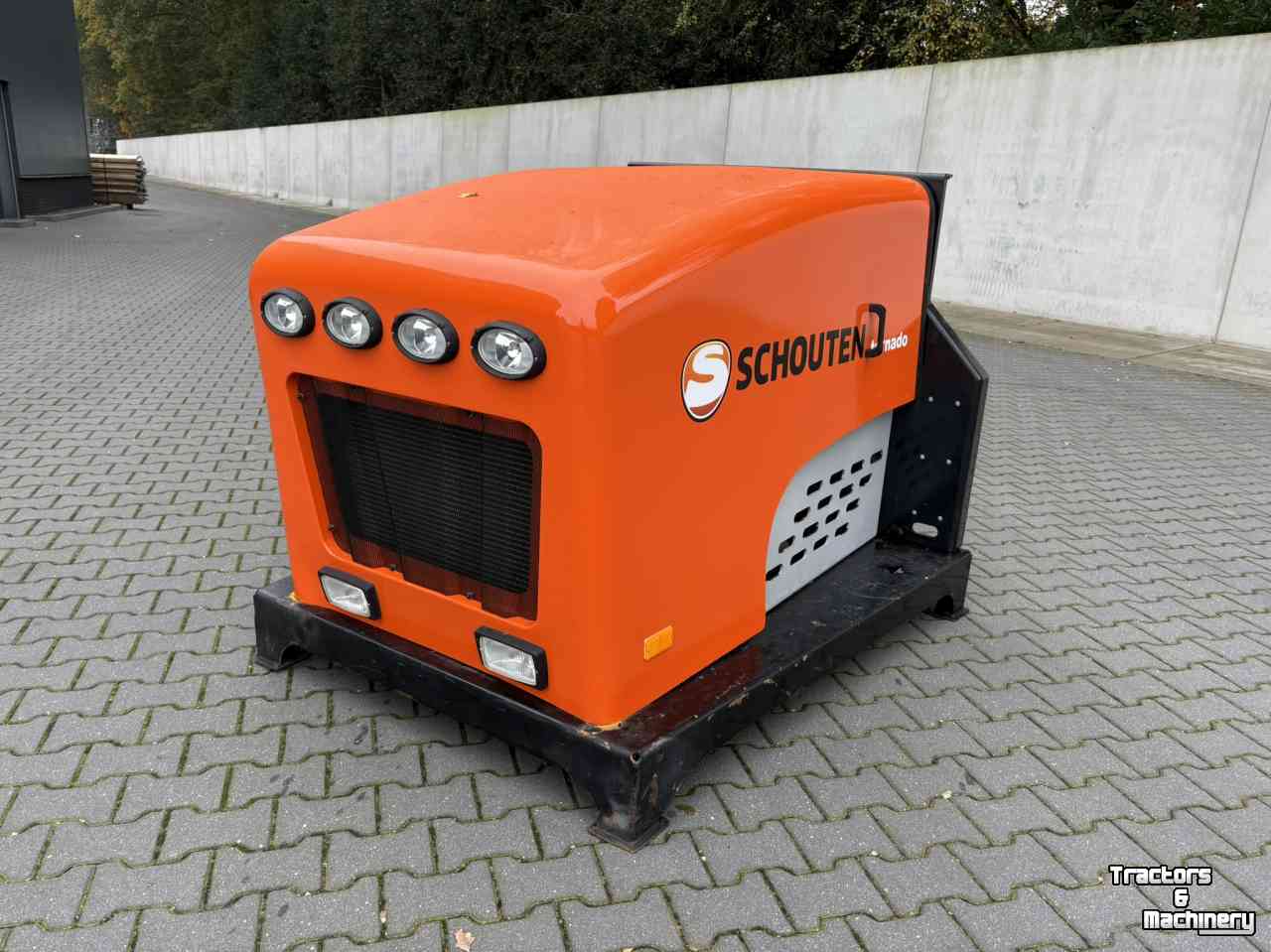 Mestsleepslang-systeem Schouten Tornado AC115 compressor