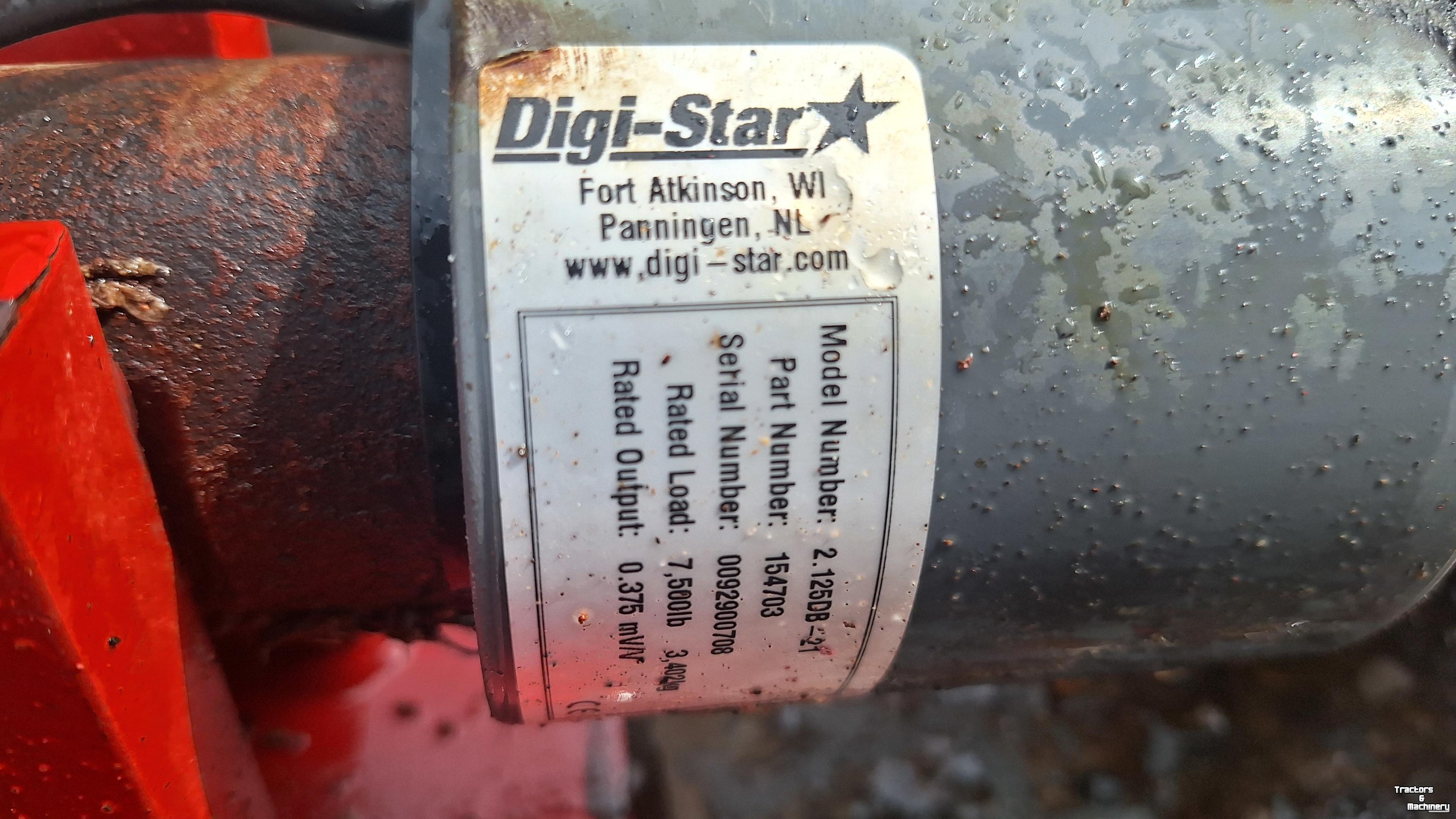 Diverse gebruikte onderdelen  Onbekend DIGISTAR 2.125DB-21 WEEGSTAAF