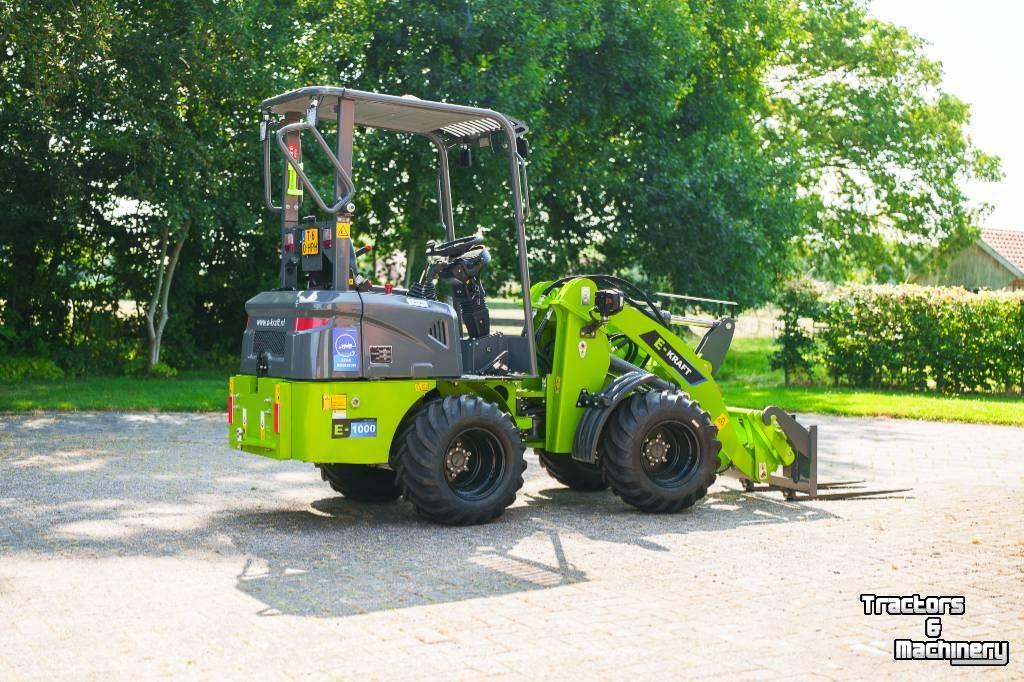 Shovel / Wiellader / Kniklader E-Kraft E1000 PRO Lithium minishovel wiellader