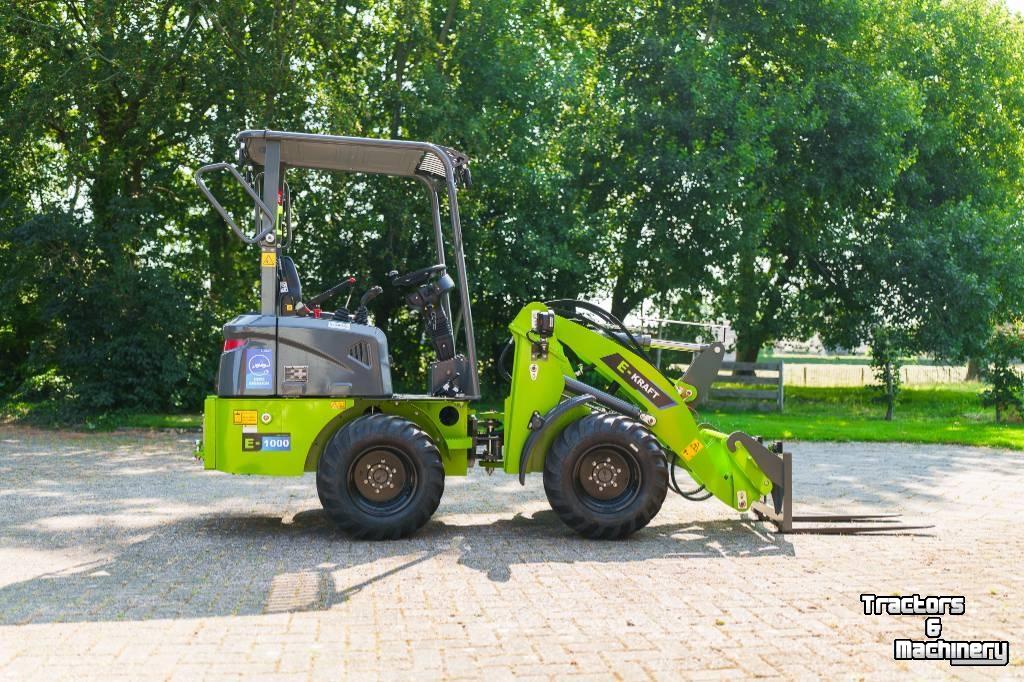 Shovel / Wiellader / Kniklader E-Kraft E1000 PRO Lithium minishovel wiellader
