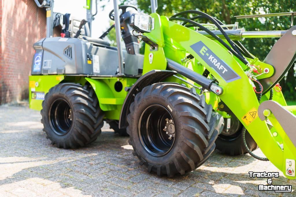 Shovel / Wiellader / Kniklader E-Kraft E1000 PRO Lithium minishovel wiellader