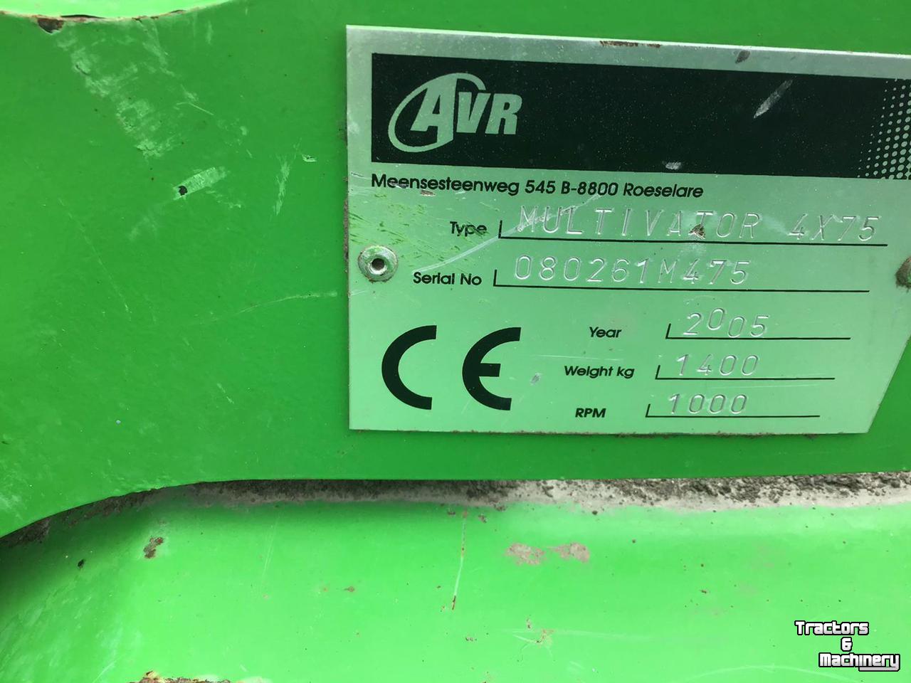 Grondfrees AVR Multivator