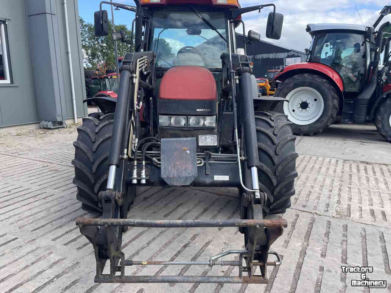 Tractor / Trekker Case-IH JX1090U met voorlader