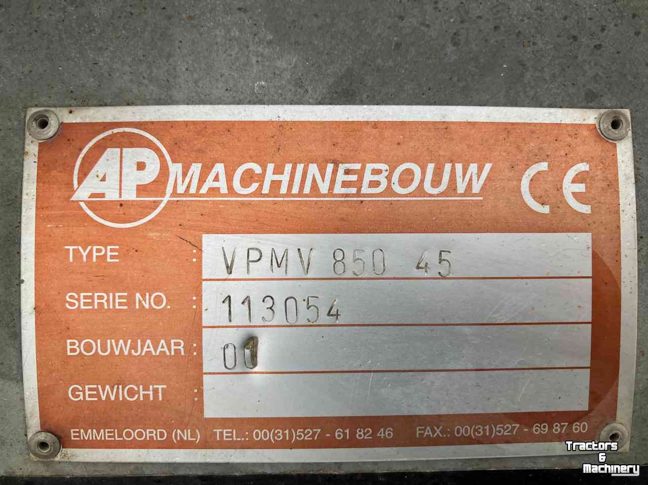 Vuilwaterpomp AP VPMV 85045