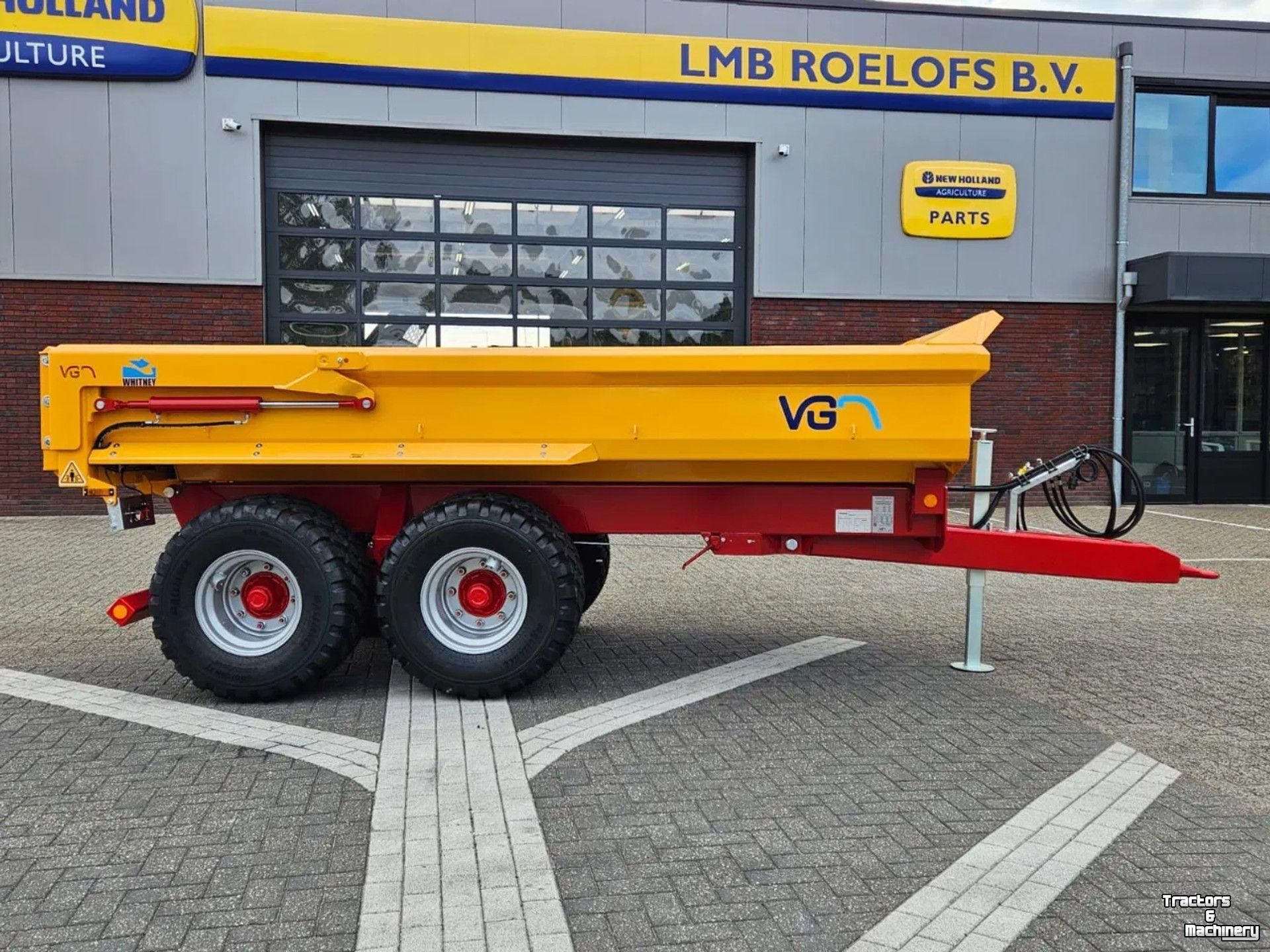 Gronddumper / Zandkipper / Grondverzetkipwagen / Dumper VGM Whitney 10