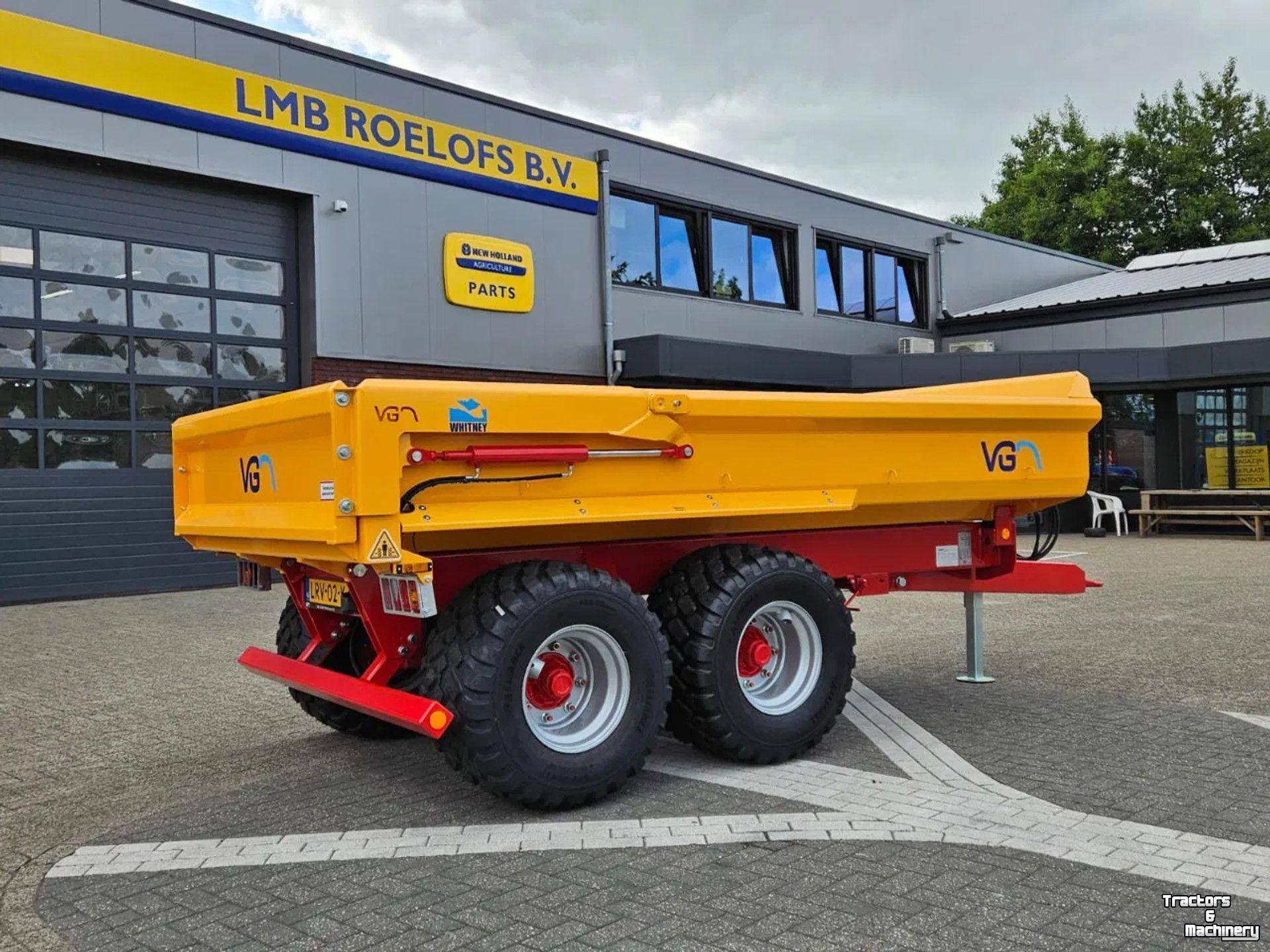 Gronddumper / Zandkipper / Grondverzetkipwagen / Dumper VGM Whitney 10