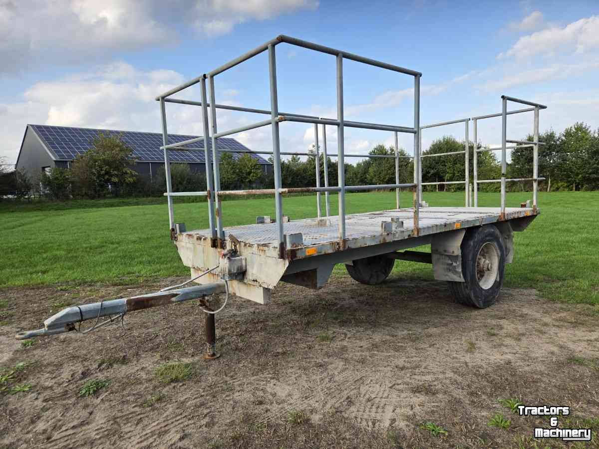 Vierwielige wagen / Landbouwwagen Kersten 8 tons landbouwwagen bakkenwagen