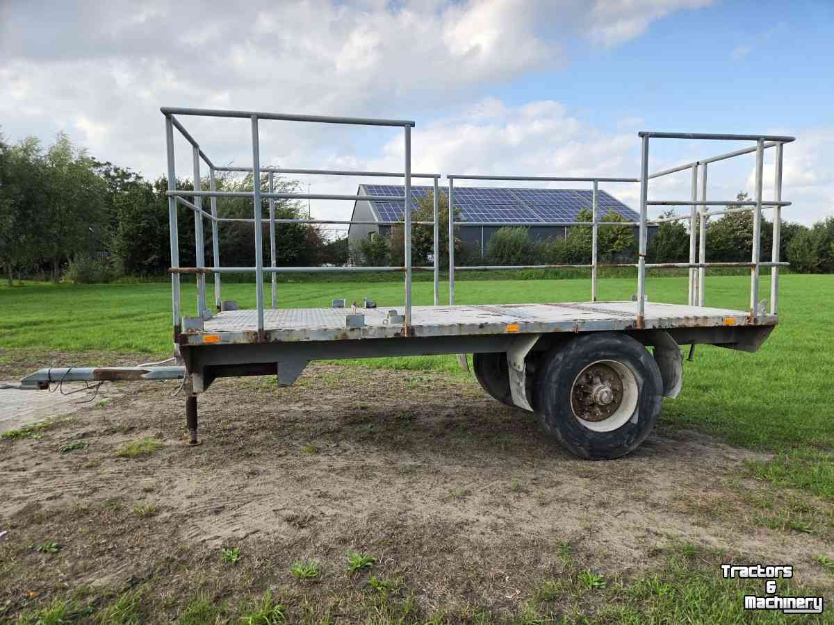 Vierwielige wagen / Landbouwwagen Kersten 8 tons landbouwwagen bakkenwagen
