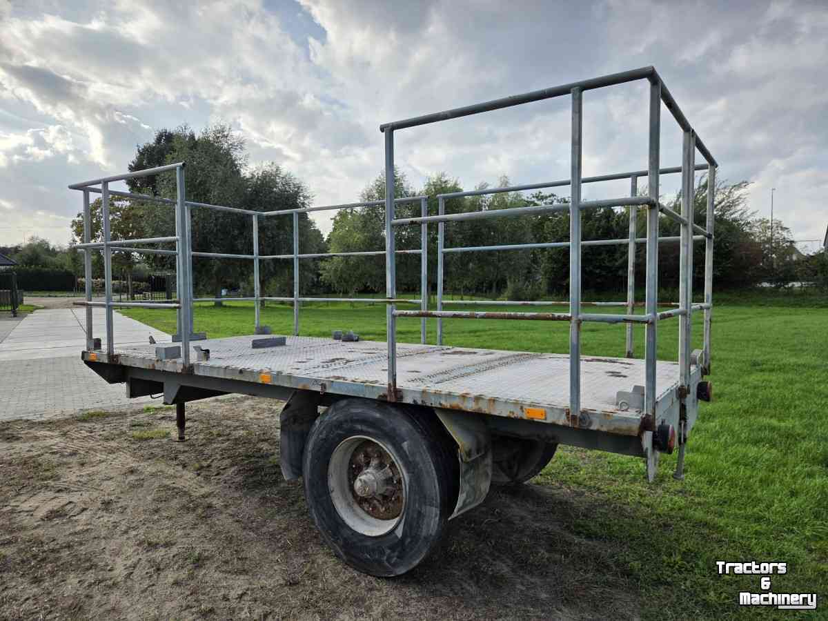 Vierwielige wagen / Landbouwwagen Kersten 8 tons landbouwwagen bakkenwagen