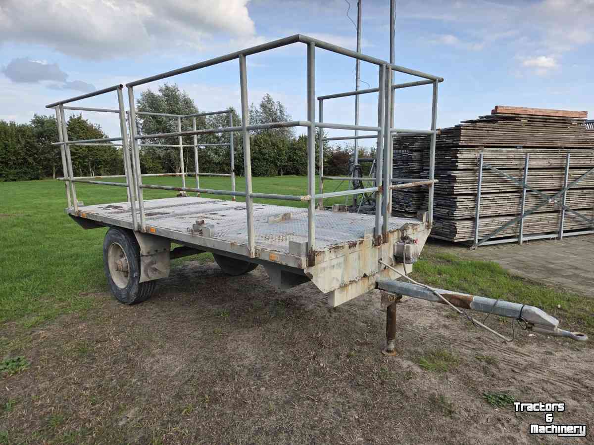 Vierwielige wagen / Landbouwwagen Kersten 8 tons landbouwwagen bakkenwagen