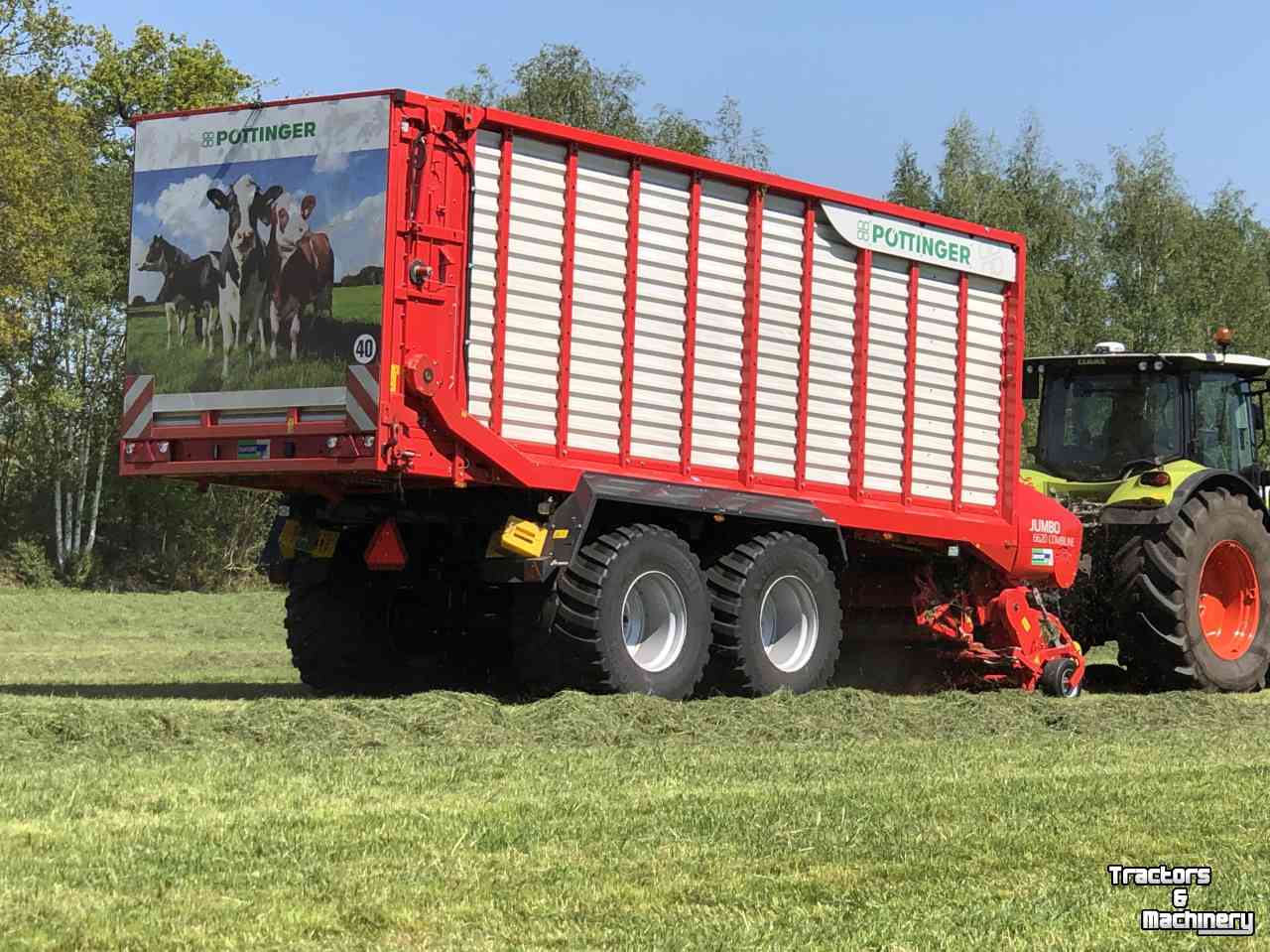 Opraapwagen Pottinger Jumbo 6620D combiline