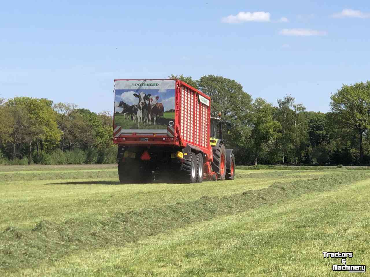 Opraapwagen Pottinger Jumbo 6620D combiline