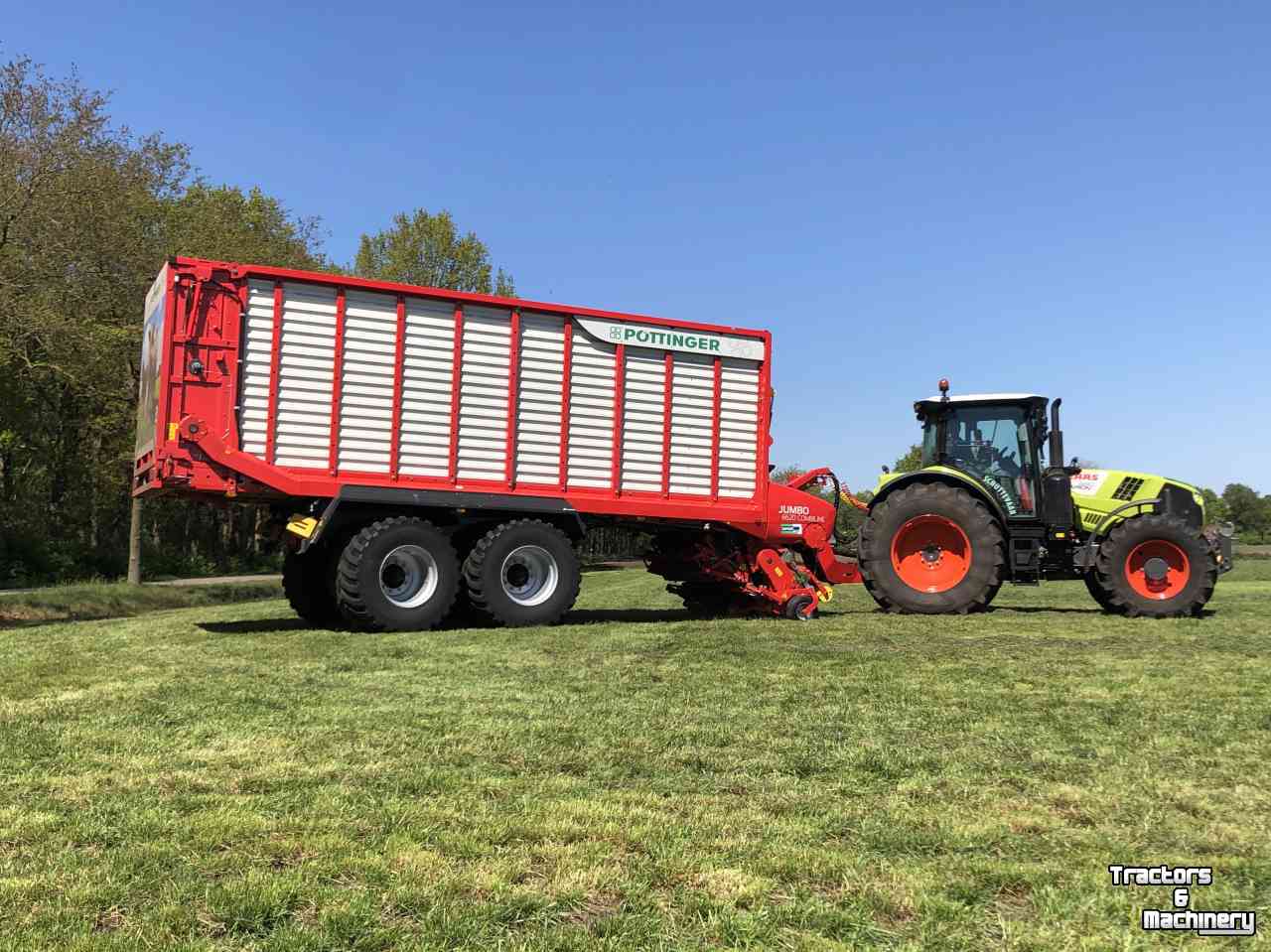 Opraapwagen Pottinger Jumbo 6620D combiline