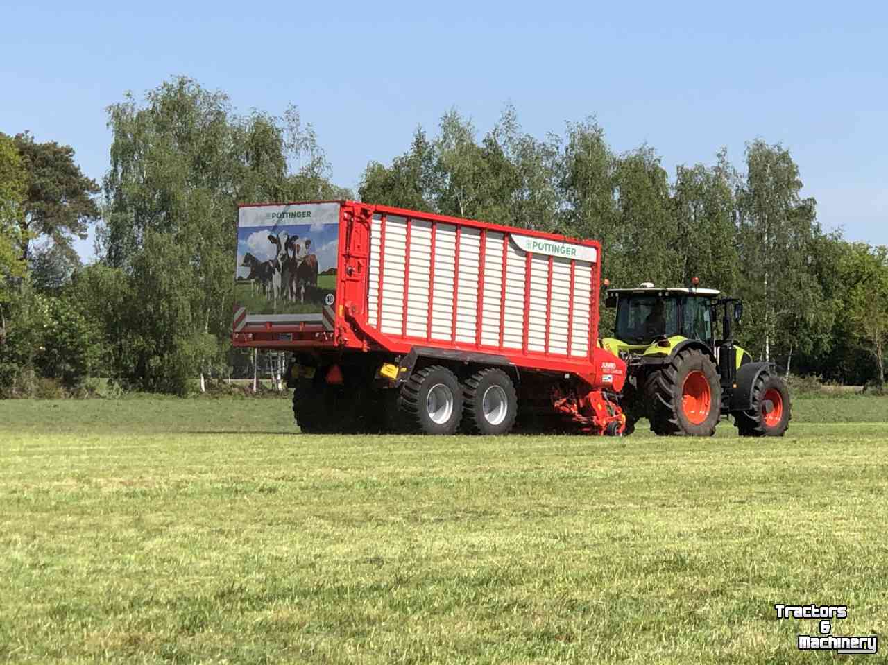 Opraapwagen Pottinger Jumbo 6620D combiline
