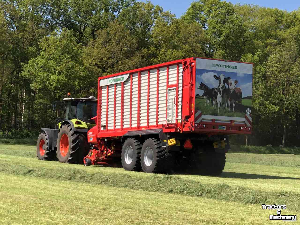 Opraapwagen Pottinger Jumbo 6620D combiline
