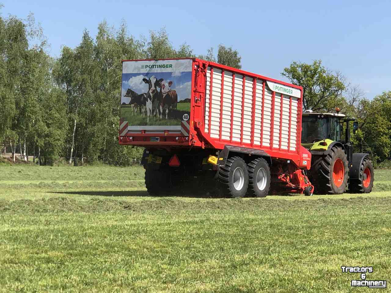 Opraapwagen Pottinger Jumbo 6620D combiline