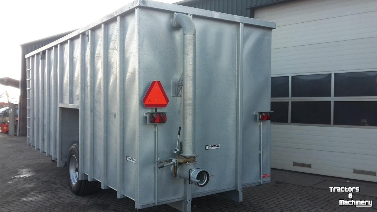 Mestcontainer  Gegalvaniseerde mestcontainer